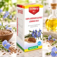 Dr Herz Lenmag olaj 100% hidegen sajtolt 50ml