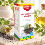 Dr Herz Mákmagolaj 100% hidegen sajtolt 50ml
