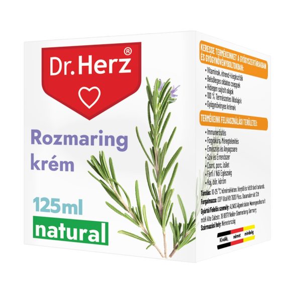 Dr. Herz Rozmaring krém 125 ml