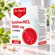Dr Herz Lysine-HCL + C-vitamin 60 db kapszula
