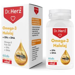 Dr. Herz Omega-3 Halolaj 1000mg lágyzselatin kapszula 60db