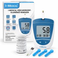 I-Medical BG-208 vércukorszint mérő szett – 5 mp