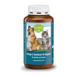 Omega-3 halolaj kapszula kutyáknak és macskáknak 400db