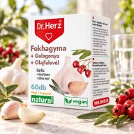 DR Herz Fokhagyma + Galagonya + Olajfalevél 60 db