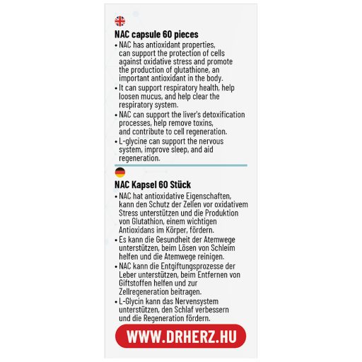 DR Herz NAC kapszula 60db